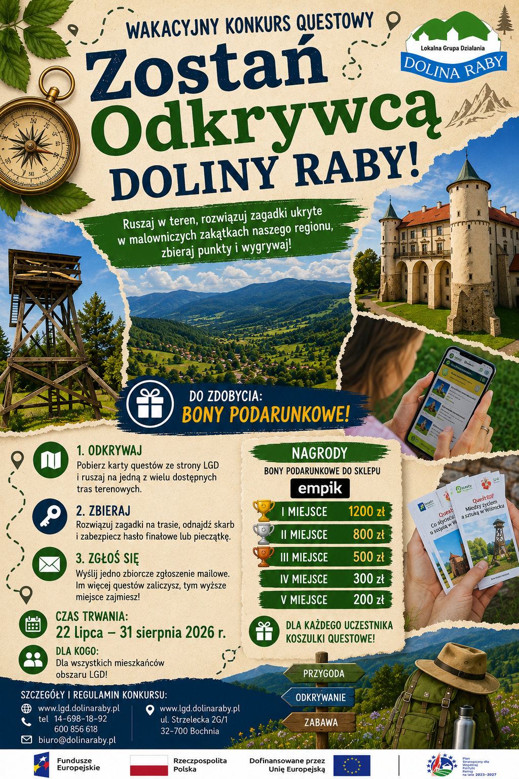 plakat konkursu questowego